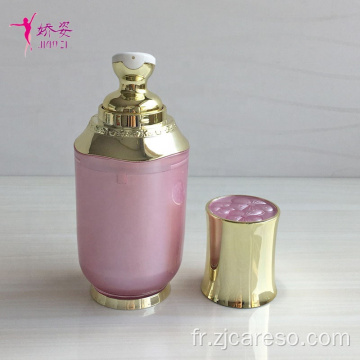 Pot de crème de bouteille d&#39;emballage cosmétique acrylique de nouvelle conception